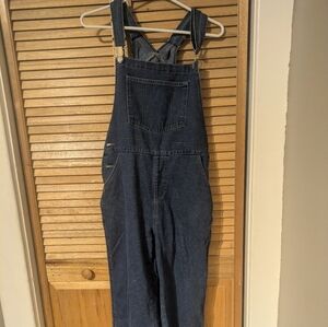 Women's denim overalls